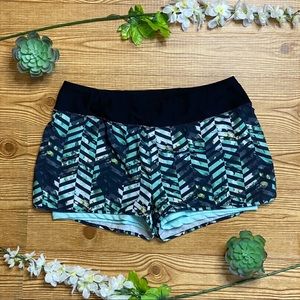 Women’s Teal & Black Athletic Shorts